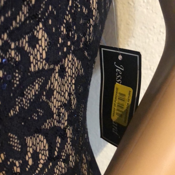 Jessica Howard formal Drees Navy blue - Picture 5 of 5